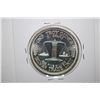 Image 2 : 1984 Silver Trade Unit Round "Silver Morgan $1"; .999 Fine Silver 1 Oz.; EST. $30-40