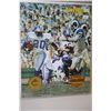 Image 1 : 1995 NFL Limited Edition Time Warp Collector's Edge Collectible Picture; Deacon Jones VS Barry Sande