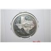 Image 2 : 1987 Pope J Paul II Visits Texas Silver Round; .999 Silver 1 Oz.; EST. $30-40