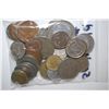 Image 2 : World Coins & Tokens; Various Dates, Conditions & Denominations; Lot of 50; EST. $10-20