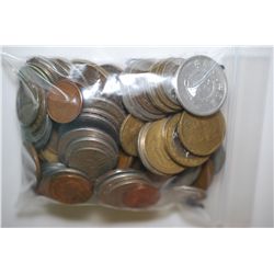 World Coins & Tokens; Various Dates, Conditions & Denominations; Lot of 100; EST. $10-20