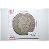Image 1 : 1891-CC Silver Morgan $1; VG8; EST. $100-150