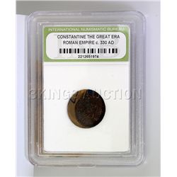 Roman Empire INB Coin 330 A.D. over 1600 yrs. old!! col