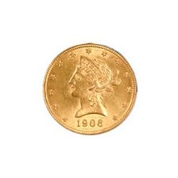 $5 Liberty Almost Uncirculated Early Gold Bullion