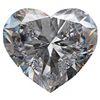 Image 2 : 5.01 Carat Natural Heart Diamond Brilliant H, SI1