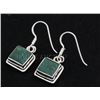 Image 2 : Sterling Silver 24.50ctw Emerald Beryl Earring