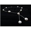 Image 2 : 85.63ctw Freshwater Pearl Necklace with Silver Chain