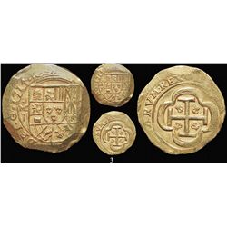 Mexico City, Mexico, cob 8 escudos, 1714J, from the 1715 Fleet.