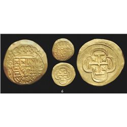 Mexico City, Mexico, cob 8 escudos, (17)15J, from the 1715 Fleet.