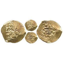 Mexico City, Mexico, cob 1 escudo, Philip V, assayer not visible (style of 1711-13J), from the 1715