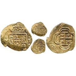 Mexico City, Mexico, cob 1 escudo, (1714J), from the 1715 Fleet.