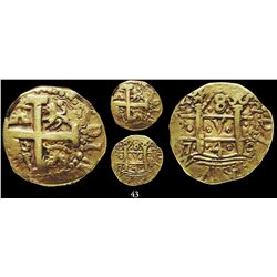 Lima, Peru, cob 8 escudos, 1749R, encapsulated NGC XF 40.