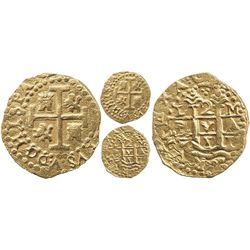 Lima, Peru, cob 2 escudos, 1711M, from the 1715 Fleet.