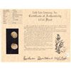 Image 2 : Bogota, Colombia, cob 2 escudos, 1714, from the 1715 Fleet.