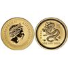 Image 1 : Australia, proof 1-oz bullion $100, 2000, Year of the dragon.