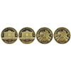 Image 1 : Lot of 2 Austrian 100 euros, 2004, Vienna Philharmonic (each 1 oz .9999 gold).