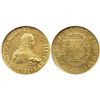 Image 1 : Santiago, Chile, bust 8 escudos, Ferdinand VI, 1751J, from the Luz (1752), encapsulated NGC MS 63.