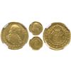 Image 1 : Popayan, Colombia, bust 1 escudo, Ferdinand VII (bust of Charles IV), 1814/3JF, encapsulated NGC AU