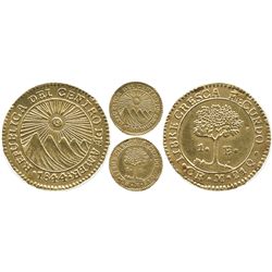 Costa Rica, 1 escudo, 1844M.