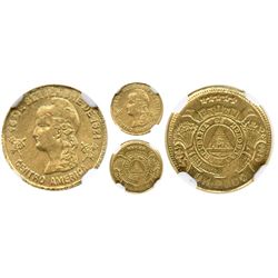 Honduras, 1 peso, 1907, ex-Eliasberg, encapsulated NGC MS 63.
