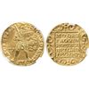 Image 1 : Utrecht, United Netherlands, ducat, 1724, from the Akerendam (1725), encapsulated NGC MS 62.