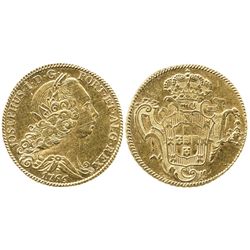 Lisbon, Portugal, peca, Jose I, 1766.