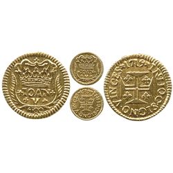 Lisbon, Portugal, 400 reis, Joao V, 1719.