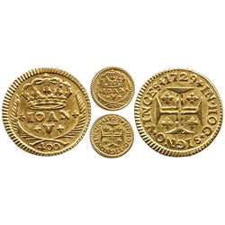 Lisbon, Portugal, 400 reis, Joao V, 1729.