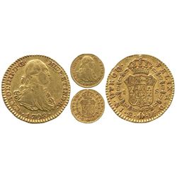 Madrid, Spain, bust 1 escudo, Charles IV, 1798MF.