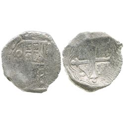 Mexico City, Mexico, cob 4 reales, 1622/0(D), Grade 1.