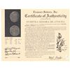 Image 2 : Potosi, Bolivia, cob 8 reales, Philip II, assayer B (5th period), Grade-1 quality but Grade 2 on the