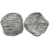 Image 1 : Potosi, Bolivia, cob 8 reales, Philip III, assayer M, Grade 3 (Grade-2 quality).