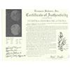 Image 2 : Potosi, Bolivia, cob 8 reales, (1)61(8)PAL (rare), choice Grade 1, with Edward J. Little signature o