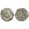 Image 1 : Potosi, Bolivia, cob 8 reales, (1)620T, date appearing as "6Z00", quadrants of cross transposed, Gra
