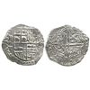 Image 1 : Potosi, Bolivia, cob 8 reales, Philip III, assayer T, Grade 1.