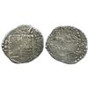 Image 1 : Potosi, Bolivia, cob 8 reales, Philip III, assayer T, Grade-2 quality (25 points), with early hand-s