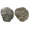 Image 1 : Potosi, Bolivia, cob 8 reales, Philip III, assayer not visible, quadrants of cross transposed, Grade