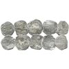 Image 1 : Lot of 5 Potosi, Bolivia, cob 8 reales, Philip III, various assayers (where visible), all Grade 2.