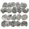 Image 1 : Lot of 10 Potosi, Bolivia, cob 8 reales, Philip III, various assayers (where visible), Grade 4 (some
