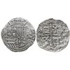 Image 1 : Potosi, Bolivia, cob 4 reales, Philip II, assayer B (4th period), no Grade, Atocha Research Collecti