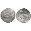 Image 1 : Potosi, Bolivia, cob 4 reales, Philip III, assayer not visible, Grade 1.