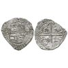 Image 1 : Potosi, Bolivia, cob 2 reales, Philip III, assayer Q, unique error with shield side struck from a 1R