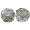 Image 1 : Potosi, Bolivia, cob 2 reales, 1617M, error legend, choice Grade-1 quality but no Grade on certifica
