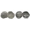 Image 1 : Lot of 2 Potosi, Bolivia, cob 2 reales, Philip III, assayers Q and not visible, both Grade 2, with E