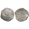 Image 1 : Potosi, Bolivia, cob 8 reales, Philip III, assayer not visible, Grade 1.