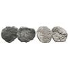 Image 1 : Lot of 2 Potosi, Bolivia, cob 8 reales, Philip III, assayers Q and not visible, Grade 4.