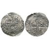 Image 1 : Potosi, Bolivia, cob 8 reales, 1649(Z or O), with crowned-S countermark on cross.