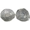 Image 1 : Potosi, Bolivia, cob 8 reales, 165(1)O, with crowned-T (within border of dots) countermark on cross