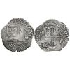 Image 1 : Potosi, Bolivia, cob 8 reales, 1651O, no countermark (rare).