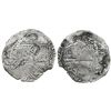 Image 1 : Potosi, Bolivia, cob 8 reales, 165(1-2)E, with crowned-L countermark on SHIELD (very rare).